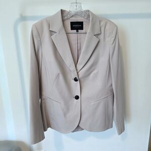 Lafayette 148 New York Cream Beige Women's Blazer